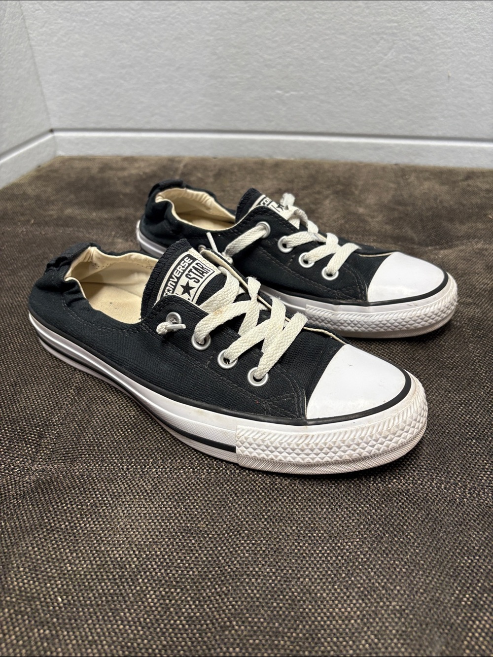 Converse Women’s Chuck Taylor All Star Shoreline Canvas Slip On Shoes 537081F